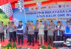 Polri-Lepas-Flag-Off-One-Way-Nasional-Arus-Balik-Lebaran-2025-di-KM-414-Sampai-KM-70-Hari-Ini