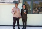 Pererat-Soliditas-TNI-Polri,-Polsek-Maulafa-Kunjungi-Koramil-1604-07/Alak-dan-Lanud-El-Tari-Kupang-di-HUT-TNI-ke-81.