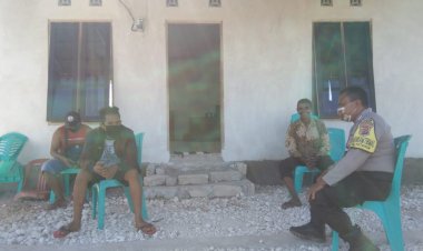 Antisipasi-dan-Cegah-Virus-Corona,-Bhabinkamtibmas-Kelurahan-Fatukoa-Himbau-Jaga-Kesehatan-dan-Tetap-Menggunakan-Masker