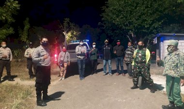 Personil-Polsek-Alak-Bersama-Tim-Satgas-Percepatan-Penanganan-Covid-19-dari-Kelurahan-Manutapen-Berikan-Imbauan-cegah-Virus-Corona