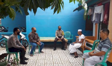 Personil-Polsek-Maulafa-Bersama-Lurah-Naikolan-Sambangi-Tokoh-Agama-Imbau--Cegah-Penyebaran-Wabah-Virus-Corona