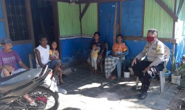 Bhabinkamtibmas-Kelurahan-Kayu-Putih-Berikan-Imbauan-Kepada-Warga-Binaan-Demi-Cegah-Penularan-Virus-Corona