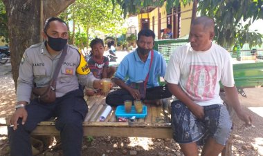 Melalui-Kegiatan-Sambang-Bhabinkamtibmas-Tuak-Daun-Merah-Himbau-New-Normal