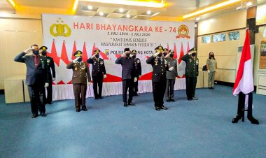 Polres-Kupang-Kota-Ikuti-Upacara-Peringatan-Hari-Bhayangkara-ke-74-Secara-Virtual