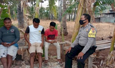 Adaptasi-Kehidupan-Baru,-Bhabinkamtibmas-Kelurahan-Bello-Berharap-Masyarakat-Tetap-Taat-Protokol-Kesehatan