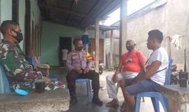 Adaptasi-Kebiasaan-Baru,-Bhabinkamtibmas-Bersama-Babinsa-Kelurahan-Oebufu-Himbau-Patuhi-Protokol-Kesehatan