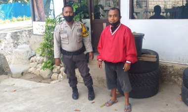 Tak-Lupa-Selain-Menjalin-Silaturahmi,-Bhabinkamtibmas-Kelurahan-Naikoten-2-Himbau-Kamtibmas-dan-Adapatsi-Kebiasaan-Baru-Kepada-Warga