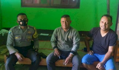 Wujudkan-Keamanan-Lingkungan-di-tengah-Adaptasi-Kebiasaan-Baru,-Bhabinkamtibmas-Bakunase-II-Sambang-Warga-Binaan