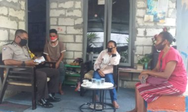 Bhabinkamtibmas-Polsek-Kelapa-Lima-Laksanakan-Sambang-Dalam-Rangka-Operasi-Yustisi