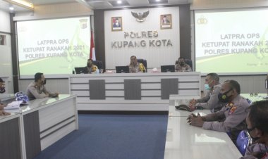 Polres-Kupang-Kota-Gelar-Lat-Pra-Ops-Ketupat-Ranakah-2021