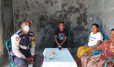 Patroli-Dialogis,-Bhabinkamtibmas-Polsek-Maulafa-Himbau-Warga-Jaga-Kamtibmas-Dan-Patuhi-Prokes