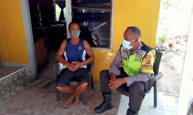 Ajak-Warga-Patuhi-Protokol-Kesehatan-dan-Kamtibmas,-Bhabinkamtibmas-Kelurahan-Fatubesi-Himbau-Warga-Binaan