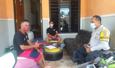 Bhabinkamtimas-Kelurahan-TDM-Himbau-Warga-Binaannya-Tetap-Jaga-Kamtibmas-dan-Taat-Prokes