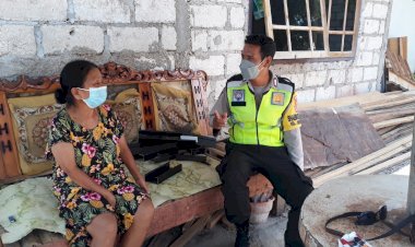 Ajak-Warga-Patuhi-Protokol-Kesehatan-dan-Kamtibmas,-Bhabinkamtibmas-Kelurahan-Oesapa-Selatan-Himbau-Warga-Binaan