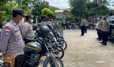 Sat-Binmas-Polres-Kupang-Kota-Laksanakan-Anev-Bhabinkamtibmas-Di-polsek-Oebobo