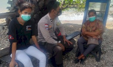 Sampaikan-Pesan-Kamtibmas,-Bhabinkamtibmas-Polsek-Kelapa-Lima-Sambang-Warga-Binaan