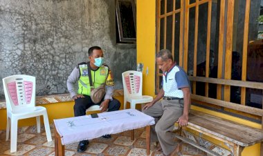 Sambang-Dan-Himbau-Patuhi-Protokol-Kesehatan-dan-Kamtibmas,-Bhabinkamtibmas-Kelurahan-Lasiana-Himbau-Warga-Binaan