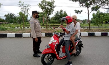 Pendisiplinan-Pengunaan-Masker,-Personel-Polsek-Maulafa-Tegur-Serta-imbau-Pengendara-yang-Tidak-Mentaati-Protokol-Kesehatan