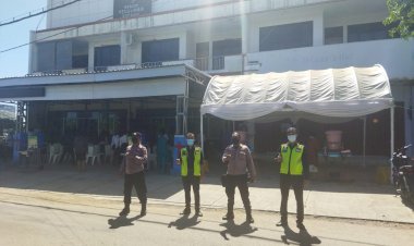 Jumat-Agung,-Polres-Kupang-Kota-Terjunkan-Personel-Amankan-Gereja-Di-Kota-Kupang