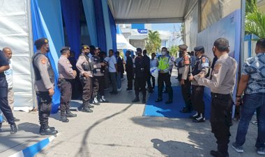 Personil-Polresta-Kupang-Kota-Laksanakan-Pengamanan-Syukuran-HUT-Bank-NTT-Ke-60
