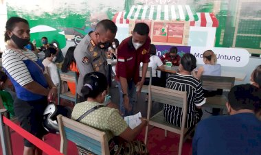 Polresta-Kupang-Kota-buka-pelayanan-Vaksinasi-Booster-di-Pusat-keramaian.