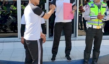 Satuan-Lalulintas-Polresta-Kupang-Kota-Laksanakan-lomba-dalam-rangka-HUT-RI-ke-77