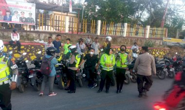 Polresta-Kupang-Kota-Terus-Lakukan-Penertiban-Bagi-Pelanggaran-Kasat-Mata.