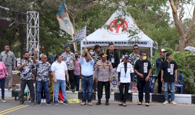 Bapera-Road-Race-Tahun-2022-Resmi-Dibuka,-Ini-Pesan-Kapolresta-Kupang-Kota
