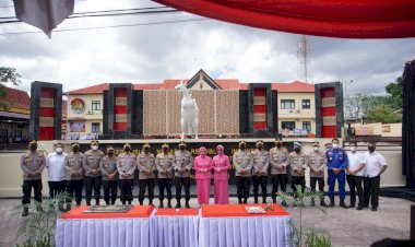 Kunjungan-Kerja-Kapolda-NTT-di-Polresta-Kupang-Kota