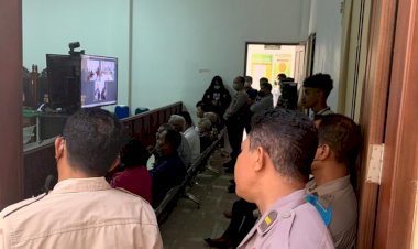 Polresta-Kupang-Kota-Laksanakan-Pengamanan-Sidang-Terdakwa-IU