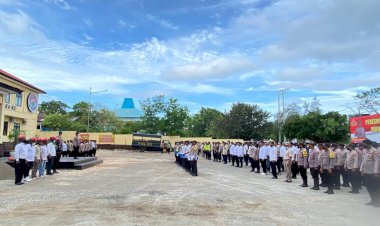 Wakapolresta-Kupang-Kota-Pimpin-Apel-Pagi-Tegaskan-Kedisipilnan-Anggota