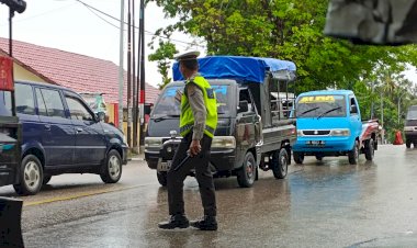 Antisipasi-Parkir-Liar-dan-Pelanggaran-Kasat-Mata,-Sat-Lantas-Laksanakan-Patroli