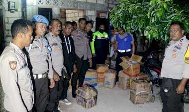 Hari-Ke-11-Operasi-Pekat-Turangga-2022,-Sebanyak-957-Liter-Miras-Tradisional-Berhasil-Diamankan-Polresta-Kupang-Kota