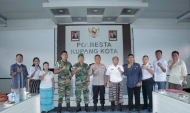 Jelang-Nataru,-Polresta-Kupang-Kota-Gelar-Rakor-Lintas-Sektoral