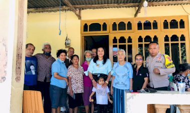 Peduli-Warga-Lansia,-Bhabinkamtibmas-Kalurahan-Naikoten-2-Sambangi-Kegiatan-Posyandu-Lansia