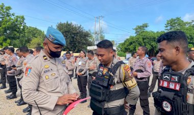 Seluruh-Personel-Polresta-Kupang-Kota-Tiba-Tiba-Diperiksa-Oleh-Sie-Propam!
