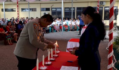 Sebuah-Moment-Toleransi,-Polresta-Kupang-Kota-Laksanakan-Perayaan-Natal-Bersama