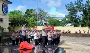 Pimpin-Apel-Pagi,-Kapolresta-