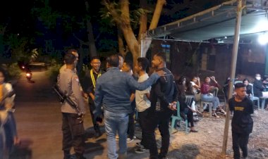 Warga-Binaan-Adakan-Pesta-Wisuda,-Babinkamtibmas-Turun-Pantau-Dan-Berikan-Imbauan-Kamtibmas