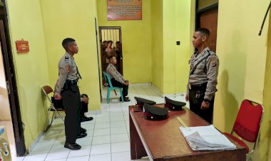 Siswa-Diktuk-Bintara-SPN-Polda-NTT-Lakukan-Praktek-Terukur-di-Polresta-Kupang-Kota.