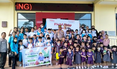 Perkenalkan-Profesi-Polisi,-Kapolresta-Sambut-Hangat-Anak-Anak-TK-yang-Laksanakan-Field-Trip-Di-Polresta-Kupang-Kota