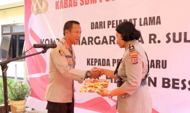 Acara-Kenal-Pamit-Kabag-SDM,-Kapolresta:-Layani-Hak-Hak-Anggota-Dengan-Baik.