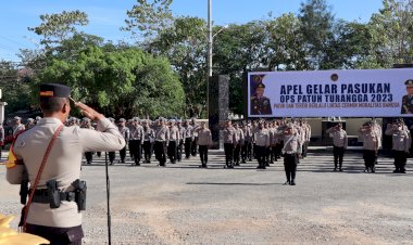 Kapolresta-Kupang-Kota-Pimpin-Apel-Gelar-Pasukan-Operasi-Patuh-Turangga-2023-Polresta-Kupang-Kota