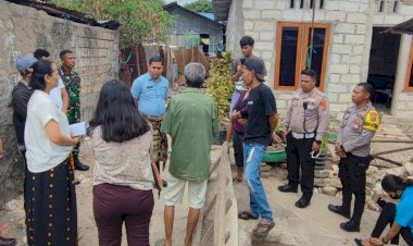 Bhabinkamtibmas-dan-Polisi-RW-Hadiri-Proses-Mediasi-Batas-Tanah-Warga--Oetete.