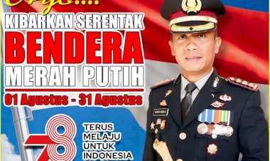 Kapolresta--Ajak-Masyarakat-Kota-Kupang-Serentak-Kibarkan-Bendera-Merah-Putih,--Mulai-Tanggal-1-Agustus-Sampai-31-Agustus-2023.