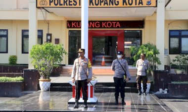 Anev-Pelaksanaan-Tugas,-Kapolresta-Kupang-Kota-Minta-Polisi-Hadir,-Harus-Bisa-Membuat-Perubahan