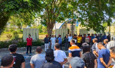 Menjaga-Kesehatan-Tubuh-Dalam-Kondisi-Prima,-Anggota-Polresta-Kupang-Kota-Rutin-Berolahraga