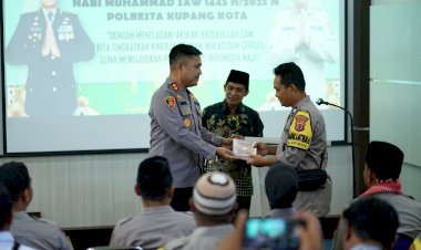Polresta-Kupang-Kota-Gelar-Peringatan-Maulid-Nabi-Muhammad-SAW-1445-H/2023