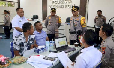 Audit-Kinerja-Tahap-2,-Itwasda-Polda-NTT-Datangi-Polresta-Kupang-Kota