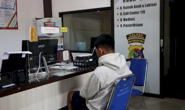 Mabuk-dan-Aniaya-Anggota-Polri,-Seorang-Pemuda-Diamankan-di-Polresta-Kupang-Kota